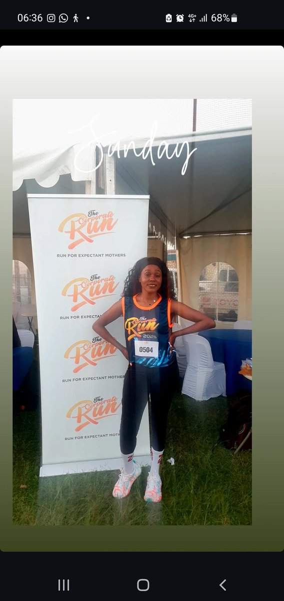 MaureenChela's tweet photo. Running for a good cause👌No mother should lose their life while giving birth. @CorporateRunUg @MinofHealthUG #RunForExpectantMothers #CorporateRun2025 https://t.co/gcdYkpy2P1