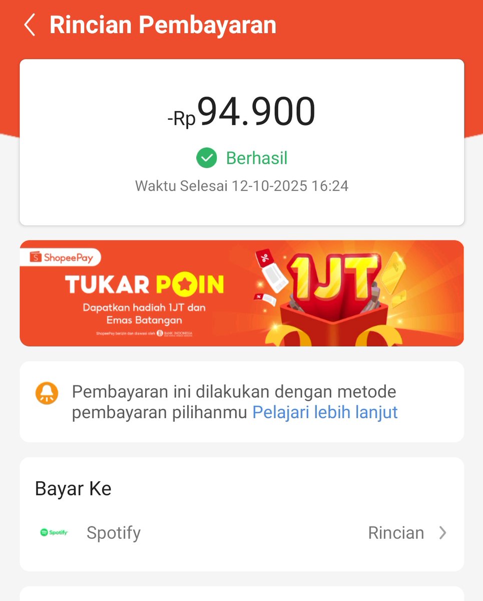 hii guys ad ayang minat join spotify plan bareng aku smaa temen-temenku? 23.725 avail 1 slot yu official spotify yap #zonauang #zonajajan