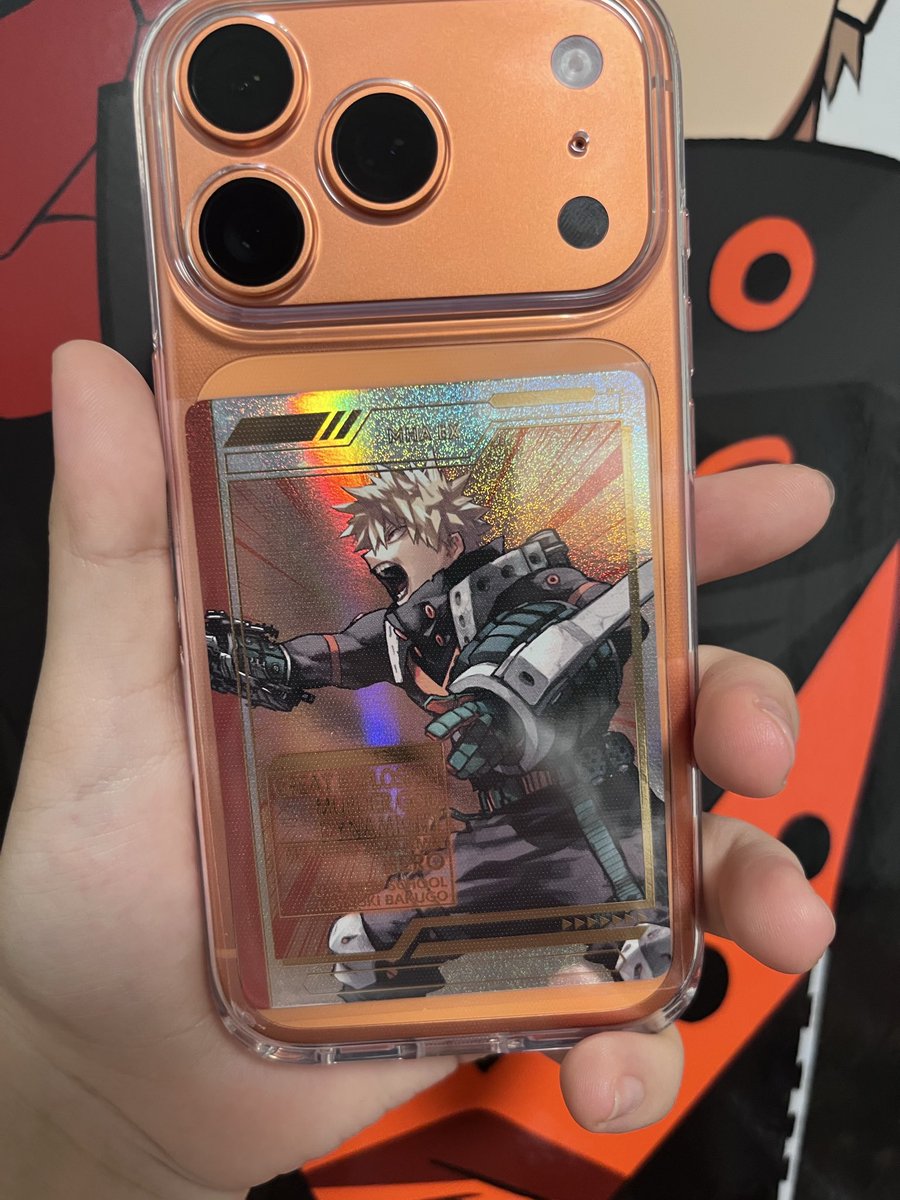 tttto_22's tweet image. iPhone17Proのオレンジに変えた💥紺色と迷ったけどオレンジで正解すぎる🥺可愛い！