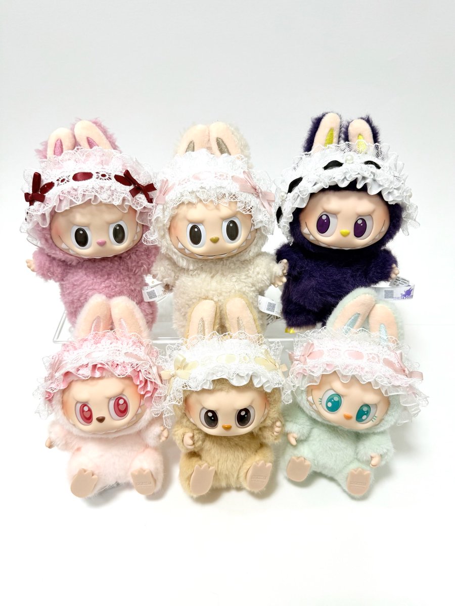 レースリボンヘッドドレスは現在在庫潤沢ですっ！
前回はあっという間に売り切れ多数になりましたのでお急ぎくださいっ😊💖

shop▶︎pofluff.base.shop

#Pofluff #labubu #POPMART #POPMART大好き #ぬい活 #ぬい撮り