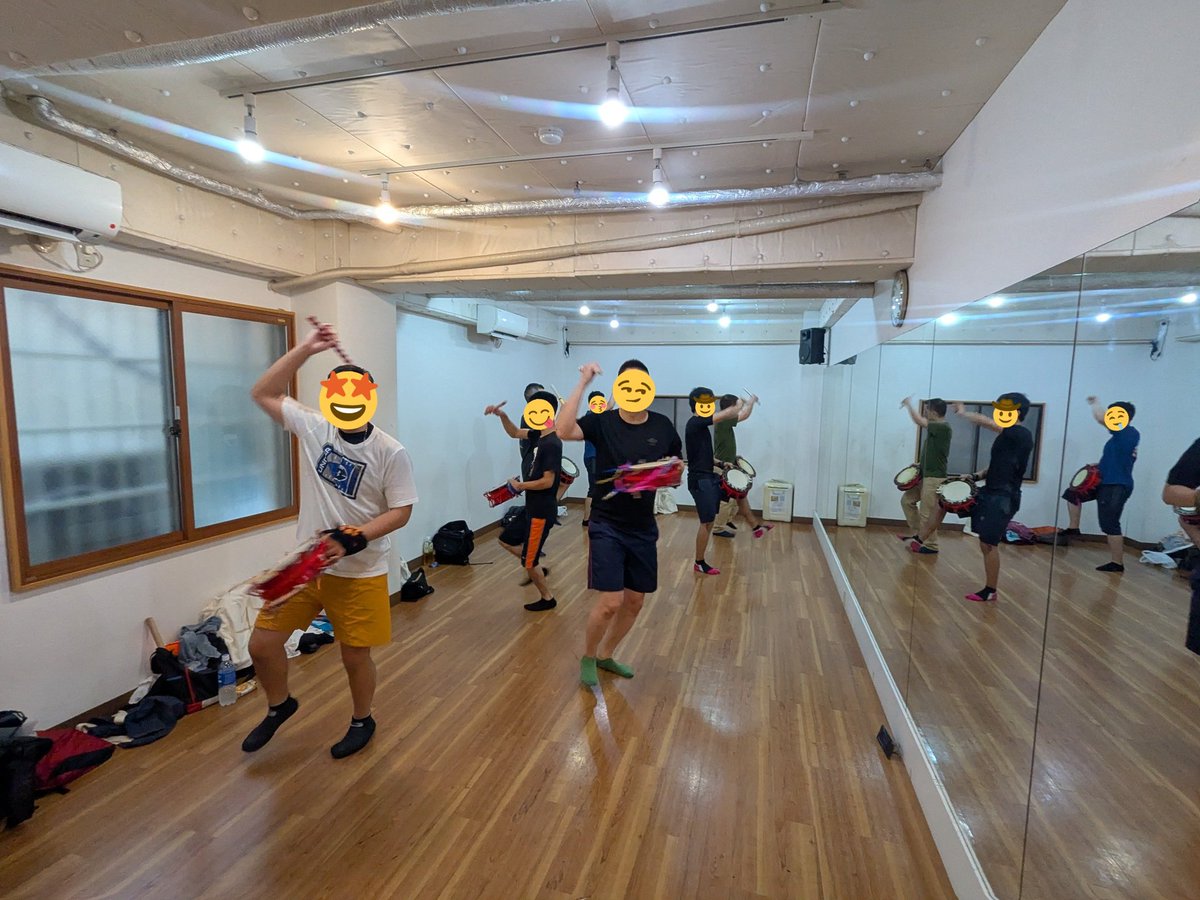 今日は関東支部メンバーが遊びに来てくれました！普段は別々なので、一緒に練習できるのはとても楽しい😊情報交換もできて大変有意義でした。

新人も大勢いるので、今なら同じスタートラインの仲間が大勢いますよ！興味ある方、新しいこと始めてみませんか😆？