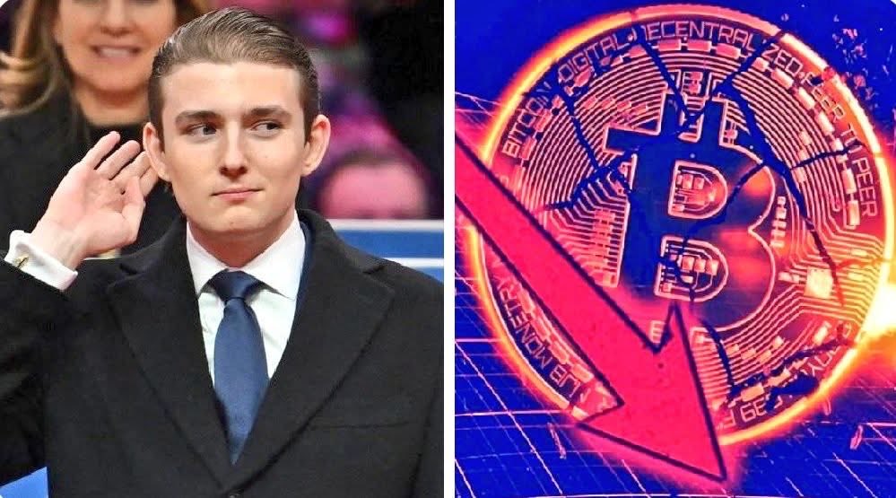 CoinTrendAlert's tweet image. That's how motherfu#cker make money 
🤮🤮

JUST IN🇺🇲🔥 Barron Trump has reportedly made $80 million from Bitcoin SHORT at $104k from $122k in short-term investments. 

#bitcoinfuture #futuretrading #ethshort #LeverageTrading #cryptonewstoday #Perpetual
