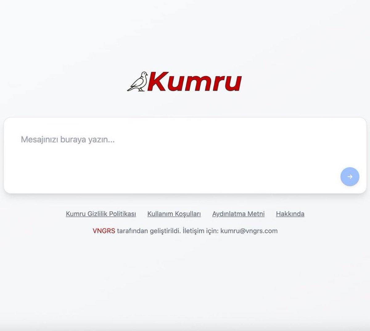 daktilock's tweet photo. Yerli yapay zeka modeli Kumru tanıtıldı. https://t.co/wHtzYoavX7