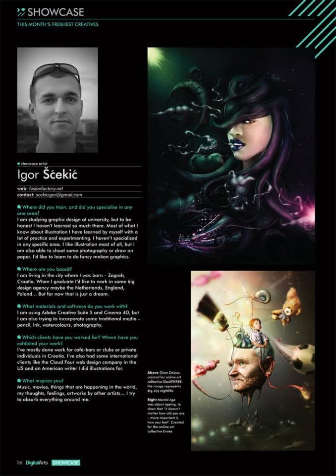14 years ago in Digital Arts magazine .. and what did you do back in 2011?