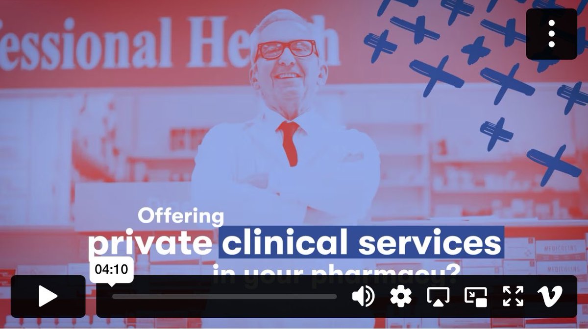 pharmadoctoruk's tweet image. Watch our #Unlimited Package explainer video below to see why most #pharmacists and #pharmacytechnicians choose to partner with Pharmadoctor to deliver their private clinical services 🥇👇

vimeo.com/892617706