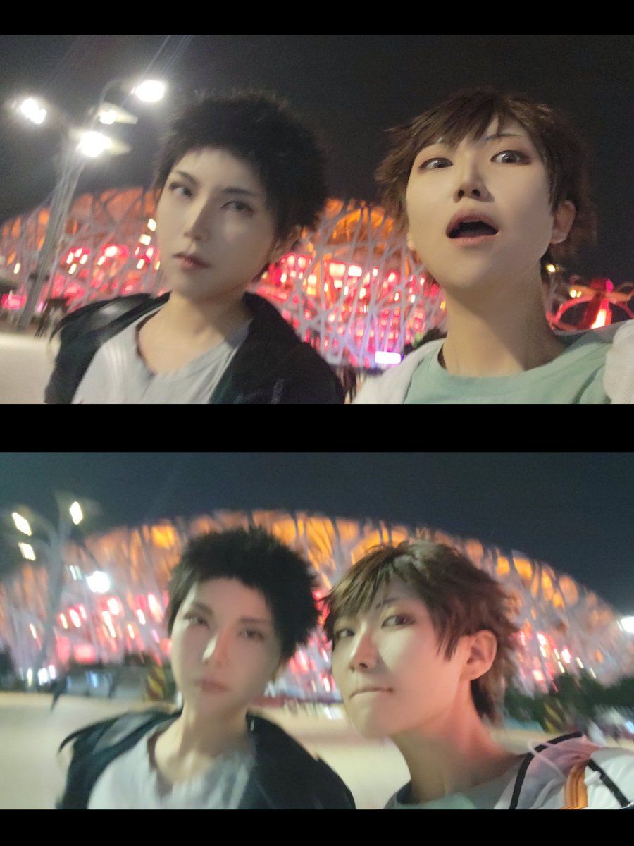 _GINSUGI_'s tweet photo. Oikawa and Iwaizumi
 
2008 Olympic
Traveling in Beijing
#Haikyuu #ハイキュー 
#及川徹 #岩泉一 https://t.co/GLgvl8hQkP
