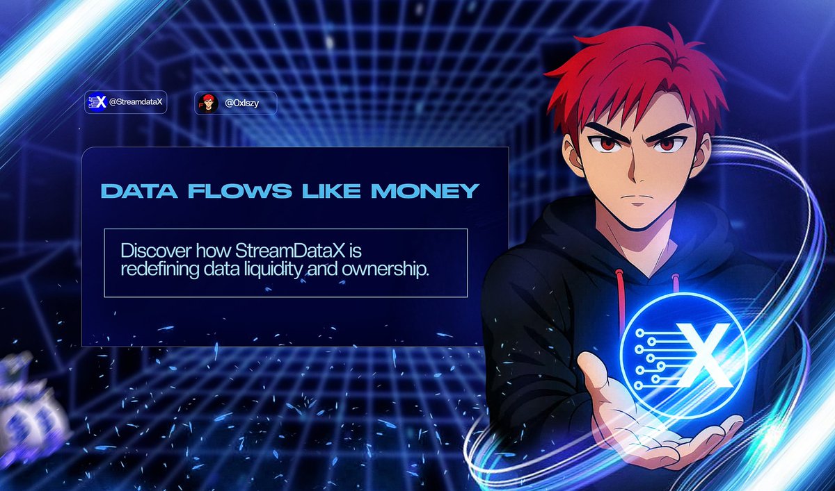 0xIszy's tweet image. Imagine if data could move like money fast, borderless, unstoppable.
No middlemen. No friction. Just pure, real-time streams powering everything from trading bots to AI models.

That’s exactly what @StreamdataX is building.
Let’s dive in 👇
#SDXT #StreamDataX