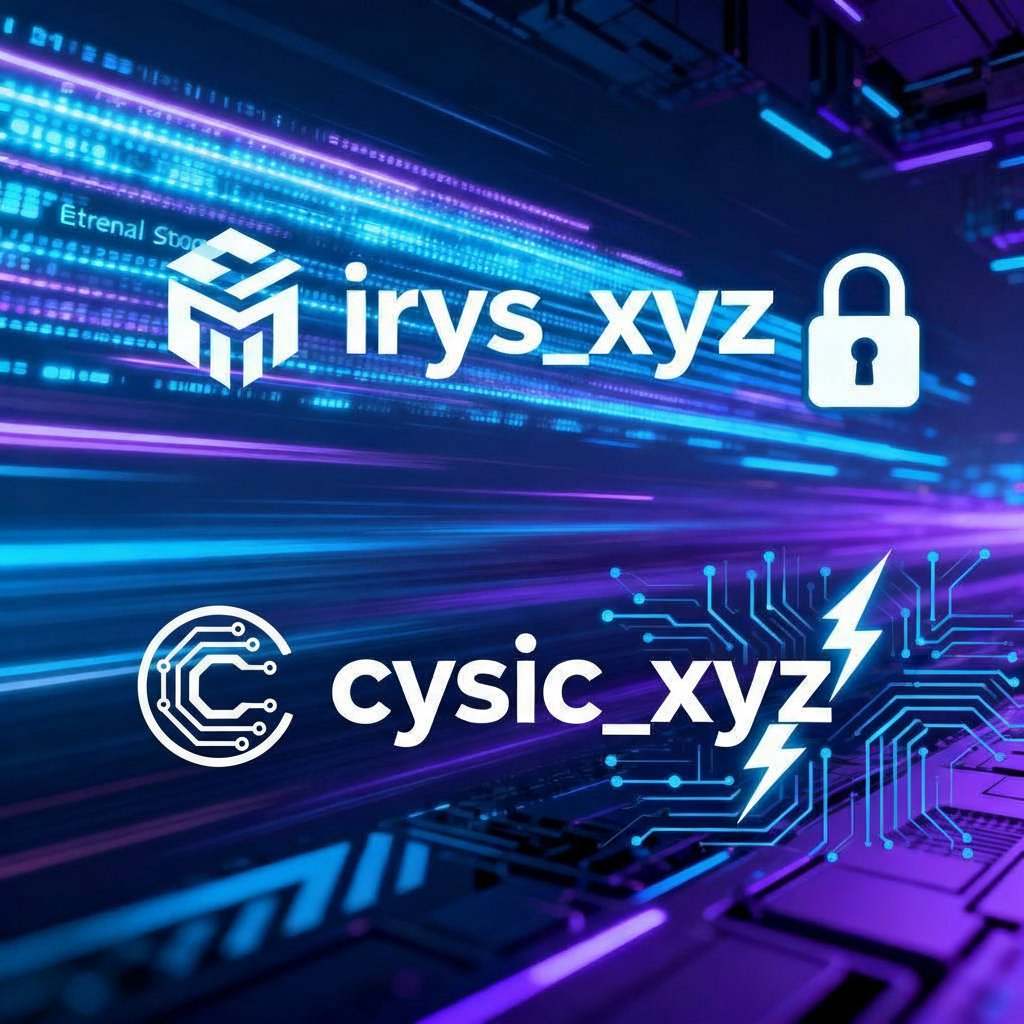 nishant905687's tweet photo. 🚀 @irys_xyz: Storing your data like a boss—forever.
@cysic_xyz: Making ZK proofs so fast, they finish before you blink.
Together? They’re the ultimate duo: Timeless + Lightning ⚡️⌛️ #Web3Goals https://t.co/Y90y9lq9sp