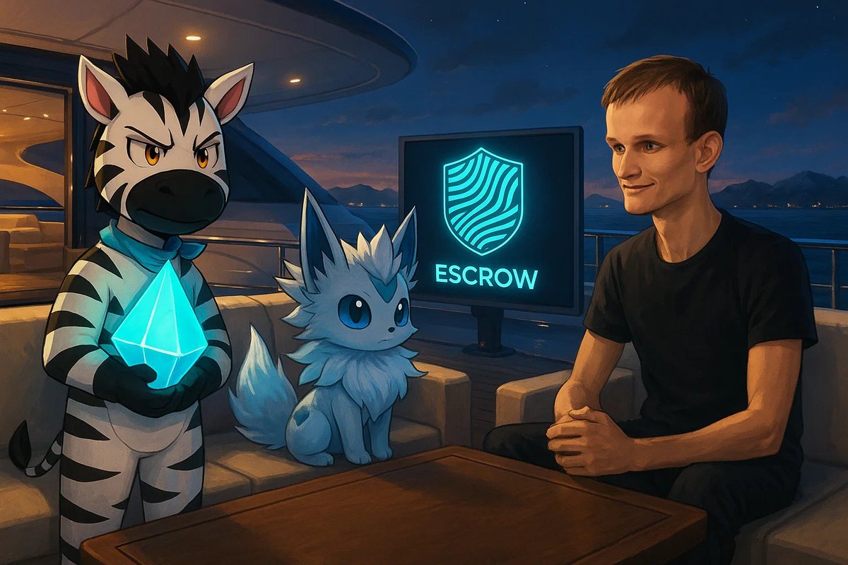 FUSAKA_ERC20's tweet image. $Fusaka is the next major generation of @ethereum, featuring a practical utility called escrow — @VitalikButerin knows what's going on behind the scenes.