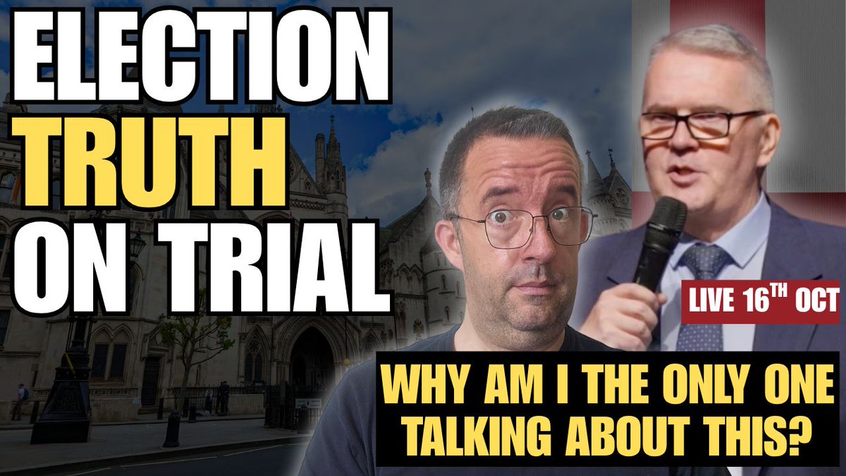 gabby_cabby's tweet photo. If you are in and around London please come to the Royal Courts Of Justice on the 16th October for a 10am start to hear the appeal with regard to the Runcorn and Helsby election of Sarah Pochin. This is about the integrity of our right to free and fair elections, we need to support it! https://t.co/az6dMuSsXv