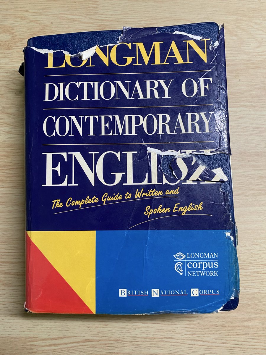 お世話になっているLONGMAN
先生のような存在です。