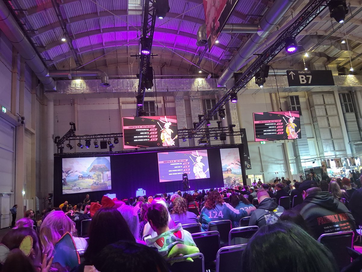 LiniChanMi's tweet image. Pause, chillen, Strohhutbande Q&amp;amp;A bisschen anschauen #PolarisCon