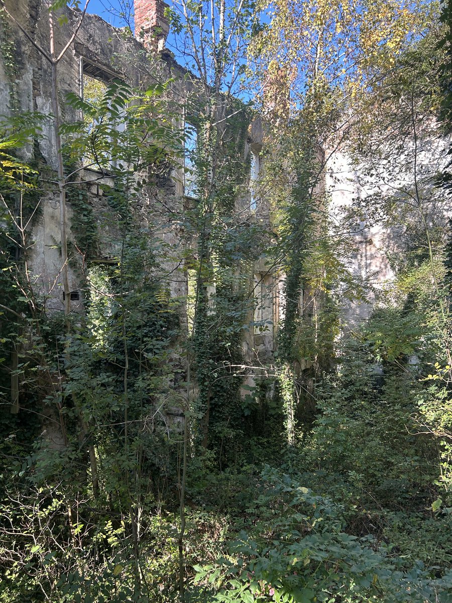 Minimal_Compact's tweet image. Moulin de la Cance, ancienne filature de la soie et pont suspendu de Marc Seguin qui inspira le pont de Brooklin