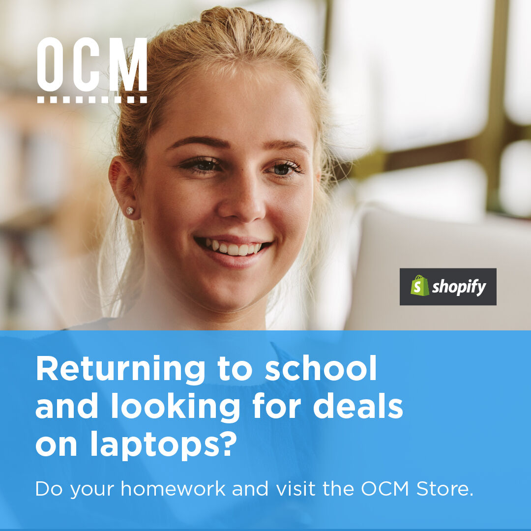 OCM_IT_Disposal's tweet image. Returning to school, sixth form or Uni and looking for deals on laptops? 💻 💸 Do your homework and visit the OCM Store >>> ocmstore.com/collections/la… #laptop #refurbishedlaptop #student #studentdeals
