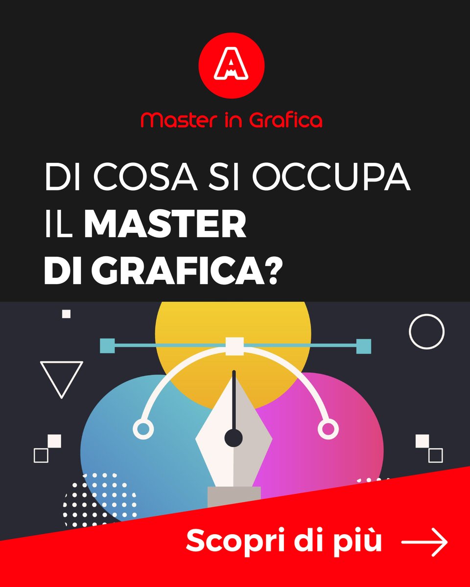 iMasterArt's tweet image. 🎨 Trasforma la tua passione per la creatività in una professione.
Il #Master in #Grafica di #iMasterArt ti guiderà passo dopo passo nel mondo del #visualdesign, dandoti gli strumenti per progettare immagini, identità visive e comunicazioni efficaci per aziende e brand.