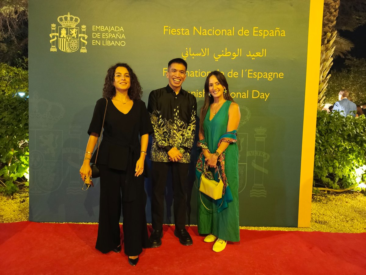 On 10 October 2025, <a href="/MYEmbBeirut/">MYEmbBeirut</a> attended the Spanish 🇪🇸 National Day Reception held at Chehab Palace, Hadath, Beirut.

<a href="/MYEmbBeirut/">MYEmbBeirut</a> extended its warm congratulations to the Kingdom of Spain 🇪🇸 on this joyous occasion.