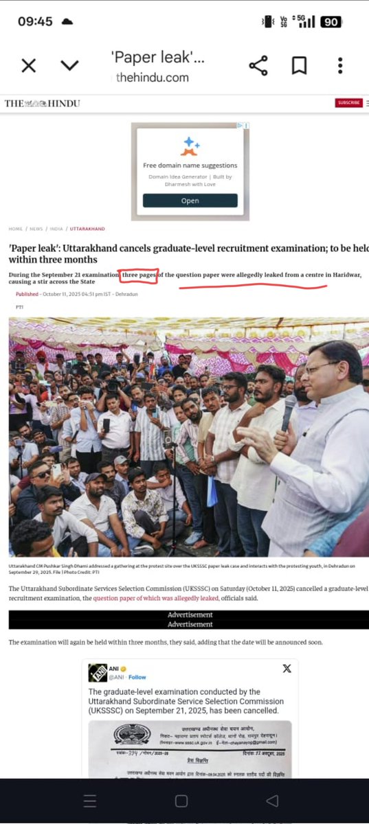 <a href="/KiAawaz95273/">VIDYARTHI KI AAWAZ</a> <a href="/HemantSorenJMM/">Hemant Soren</a> <a href="/yourBabulal/">Babulal Marandi</a> <a href="/JmmJharkhand/">Jharkhand Mukti Morcha</a> राजेश इंग्लिश पढ़ने आता है कि नहीं । जो पेपर का तुम फोटो डाला है वो तुमलोग का प्रभात खबर  ,दैनिक भास्कर और 22 scope जैसा है । ओर जान बुझ के तुमलोग ये सब वायरल करता है । हालांकि उससे कुछ होगा जाएगा नहीं खुश हो लो। लेकिन पूरा रिपोर्ट पढ़ो जांच एजेंसी का तब कुछ डालो या उसका बात करो