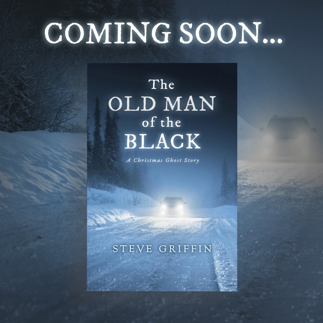 Here it is - the cover of my new Christmas ghost story, The Old Man of the Black, coming early November! 🎄👻 

What do you think?