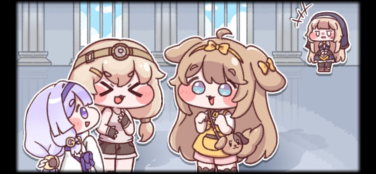 ヨミがあまりにもちっこすぎる
 #トリッカル