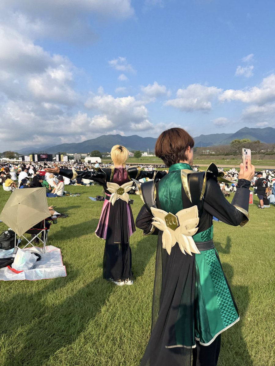 直方リバーサイドパーク！☘️
そして福岡2日間ありがとうございましたー！！🍜

初福岡遠くまで会いに来てくれた人も直方で出会ってくれたみんなもありがとう！🫶🌟

ワンスタはまた絶対福岡来たいからこれからも応援しててくればい！！！！！💟