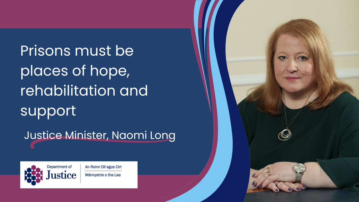 Minister Long has marked the start of Prisons Week, urging support for prison staff and those in custody

READ MORE: justice-ni.gov.uk/news/prisons-m…