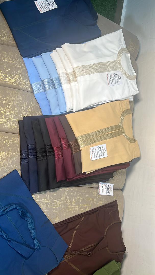 Adamjr429's tweet image. Morocco jallabs thawb 🧵🪡
Available at an discounted 
Price 🏷 20k each with sizes 
Ranging from 62 to 55
📍location kaduna Delivery 
Nationwide For enquiry WhatsApp 
Or call ☎️ 📞 07064264296