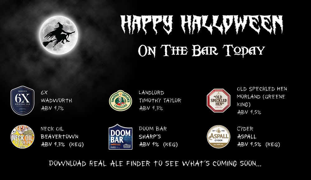 stagwalmer's tweet photo. On the bar today!
Beer Board: https://t.co/5givgcA34L
@Wadworth @TimothyTaylors @greeneking @BeavertownBeer @SharpsBrewery @Aspall 
#RealAleFinder #stagwalmer https://t.co/fSKak6RuUR