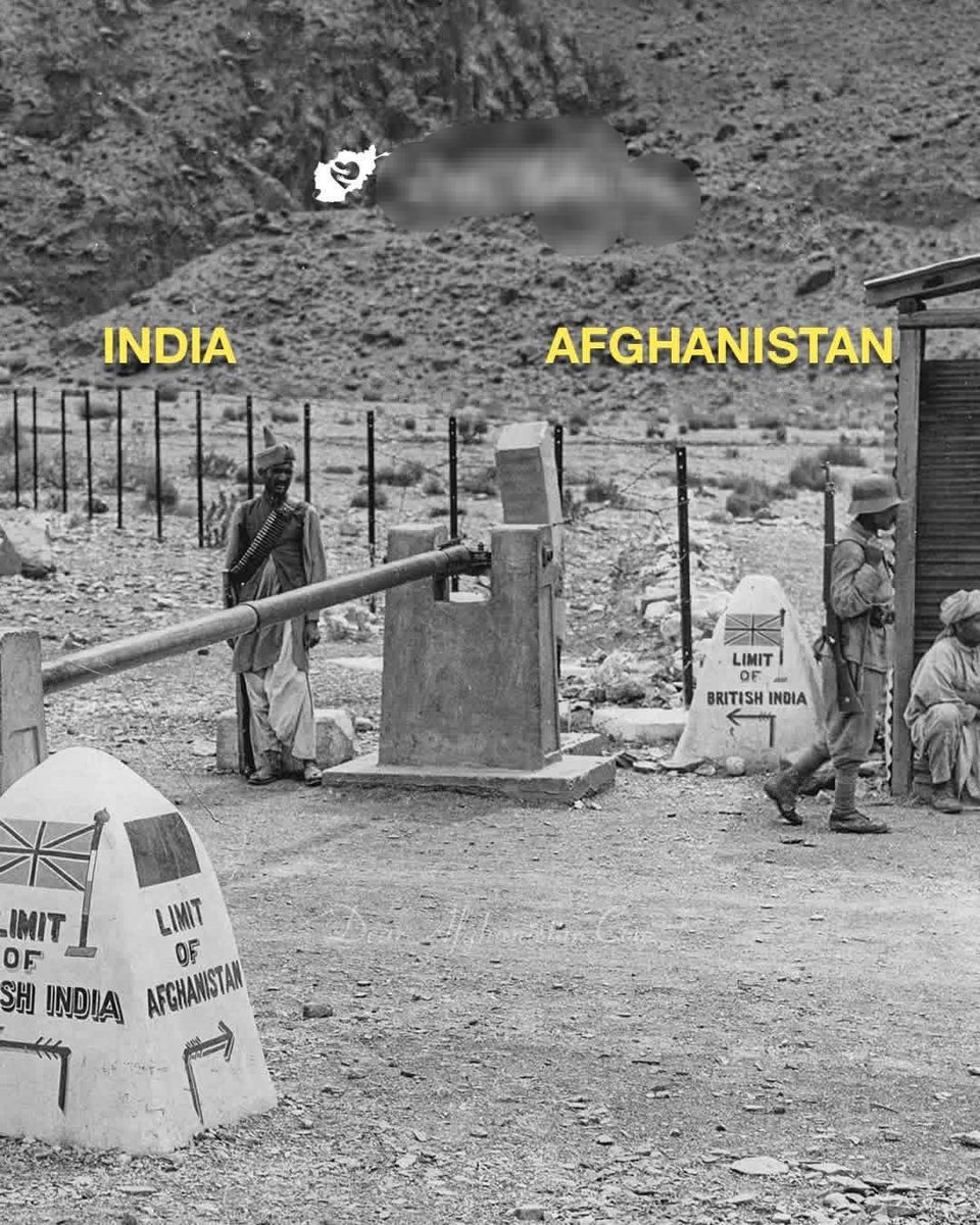 Once, this was the border between Afghanistan and India, two ancient civilizations bound by history, culture, and brotherhood. 🇦🇫🤝🇮🇳

Before foreign hands divided us, our lands stood together in peace and strength.

It’s time to remember the past and rebuild the friendship that