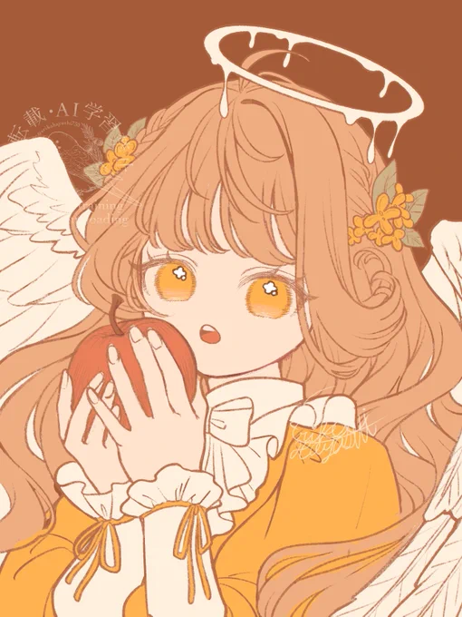 描き込み前と描き込み後