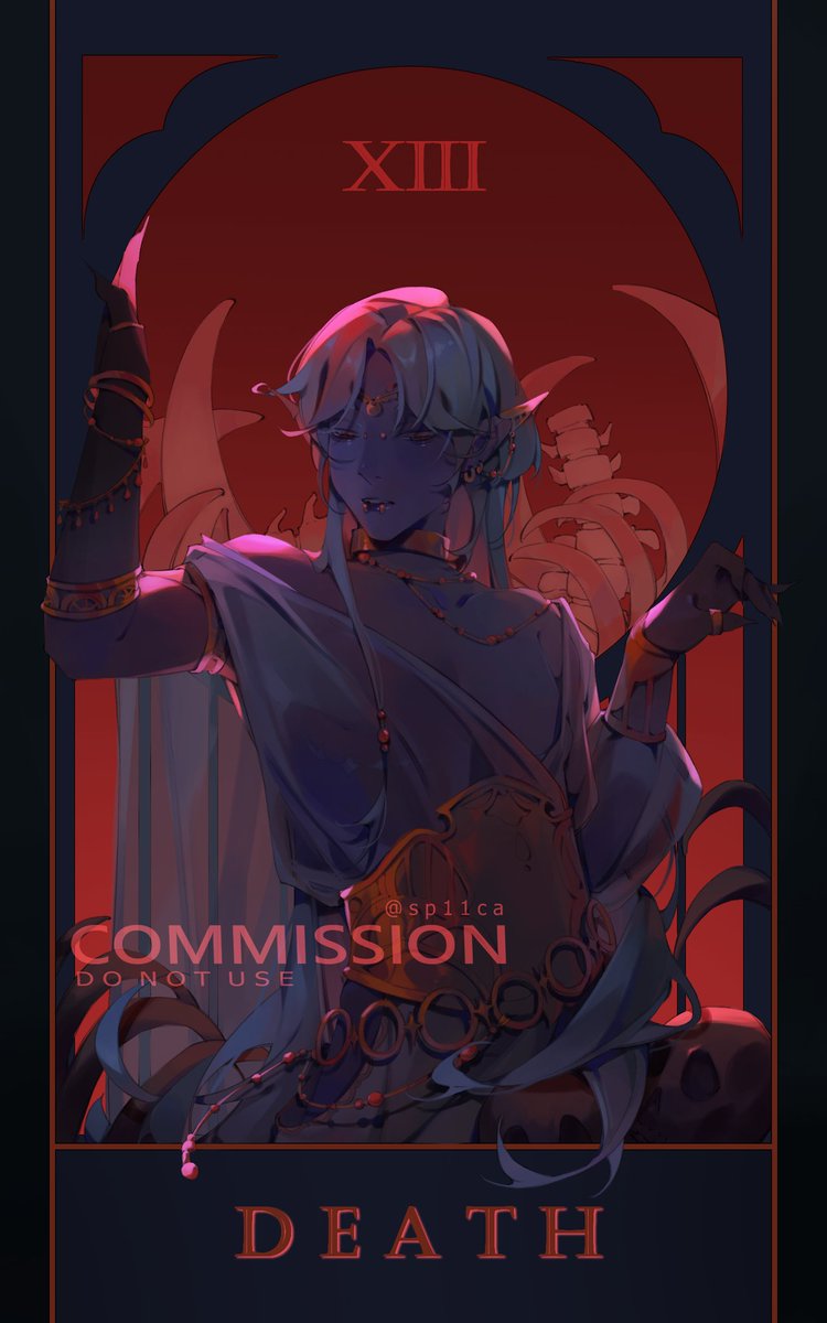 recently finished a commission :3 had a weirdly busy summer!!!