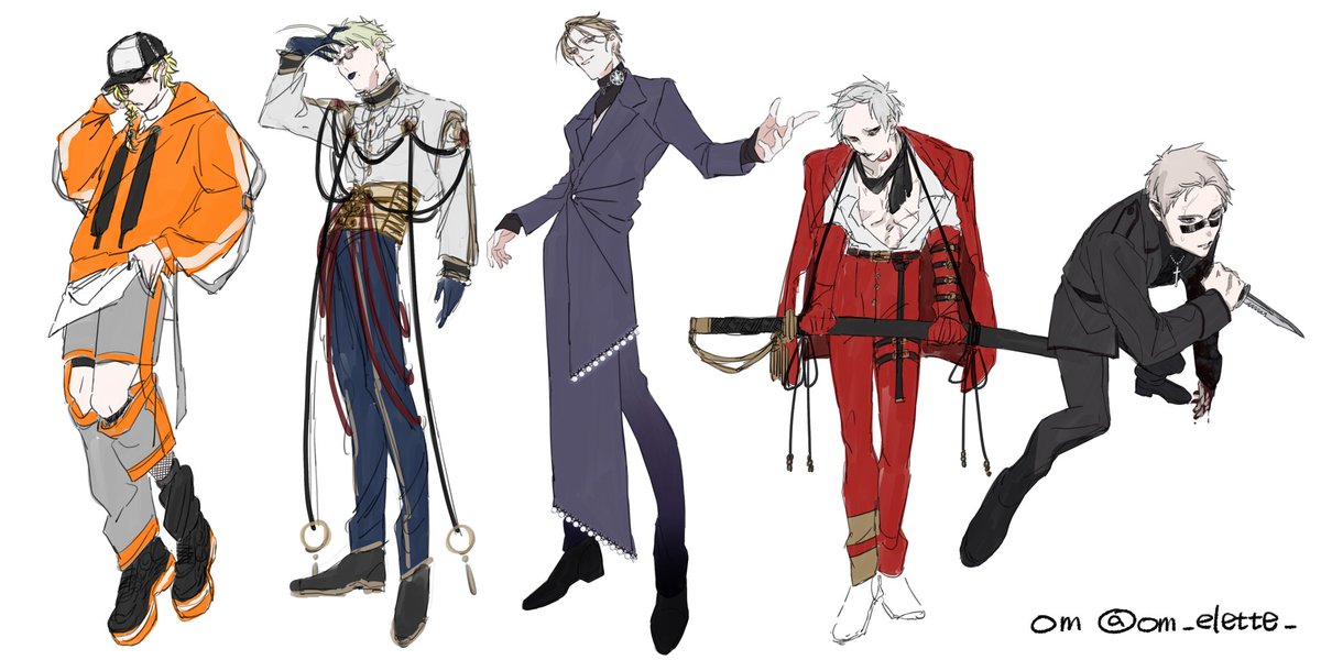 #三連休はフォロワーさんが増えるらしい
#秋の創作クラスタフォロー祭り
目と表情筋が死んだ短髪の男を量産しているアカウントです✝️キャラデザと世界観作りがメインでストーリーはおまけ程度の一次創作をしています。いいね、RP、どちらも巡回させていただきます！どうぞよろしくお願いいたします🙇‍♂️