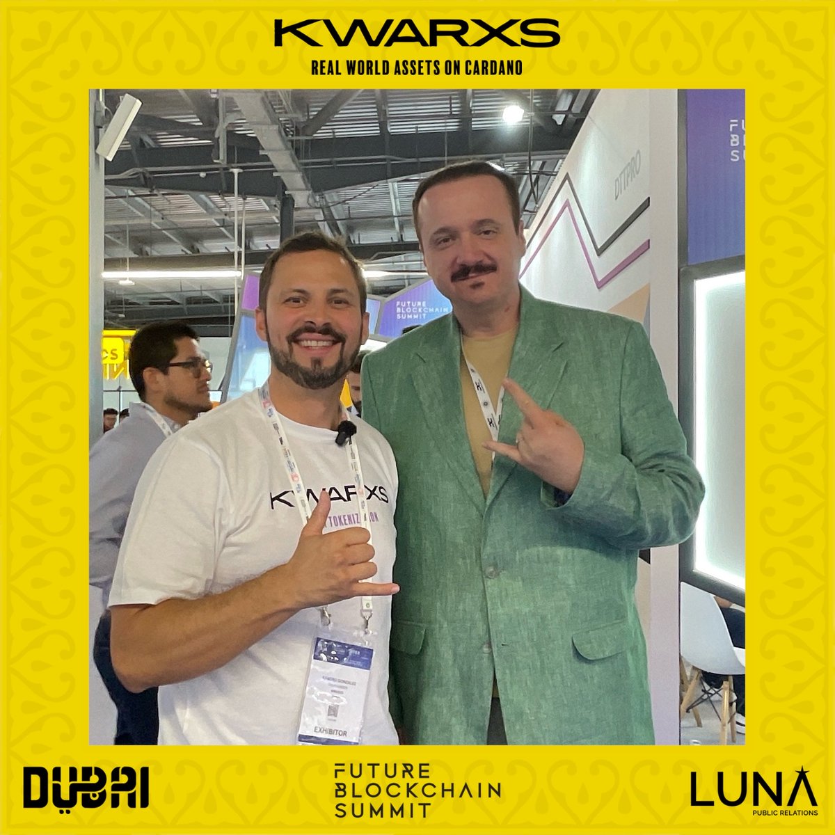 DanielTetsuyama's tweet image. Hangin&apos; with the @kwarxs peeps at  @GITEX_GLOBAL