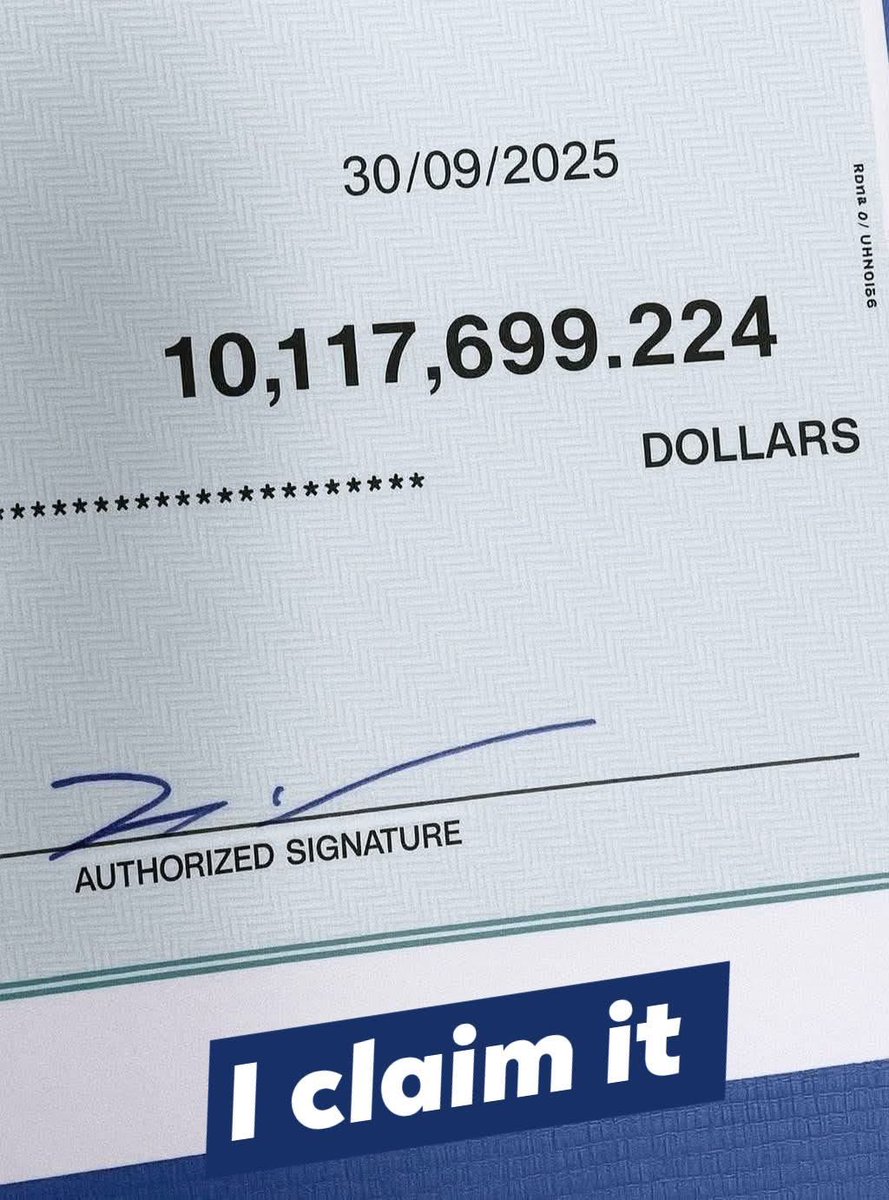 manifestpower4X's tweet image. Huge Check is Coming!! Drop 11:11🍀 To Claim it!!