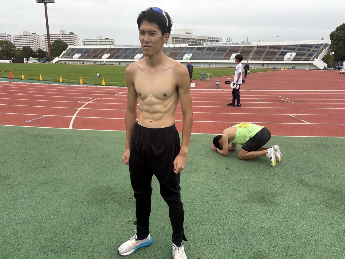 sssaklay's tweet photo. 夏以降の取り組みにより身体はかなり絞れて仕上がっているはずなので、あとは速く走ってくれ俺の身体！ https://t.co/9HQA4VsOiP