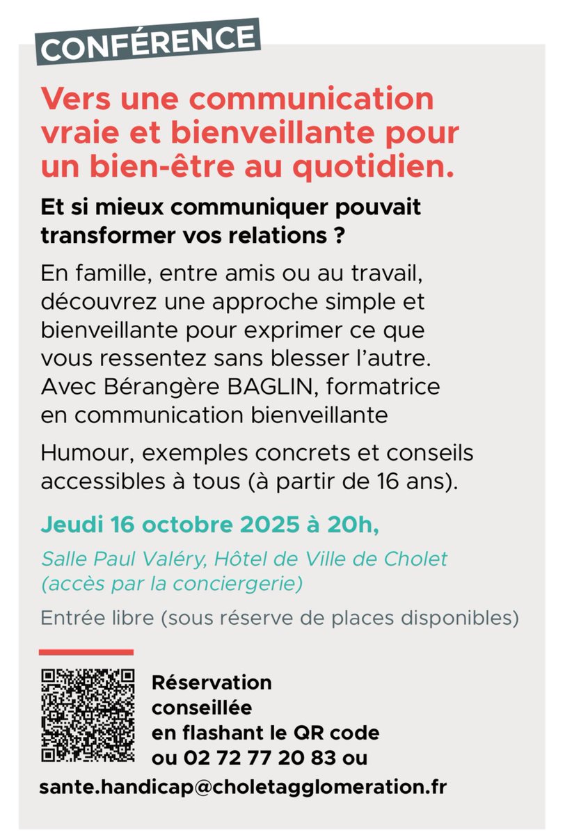 fredpavageau's tweet photo. ⁦@choletagglo⁩ #cholet #SIMS2025 #SentéMentale https://t.co/QkTBifkVgu