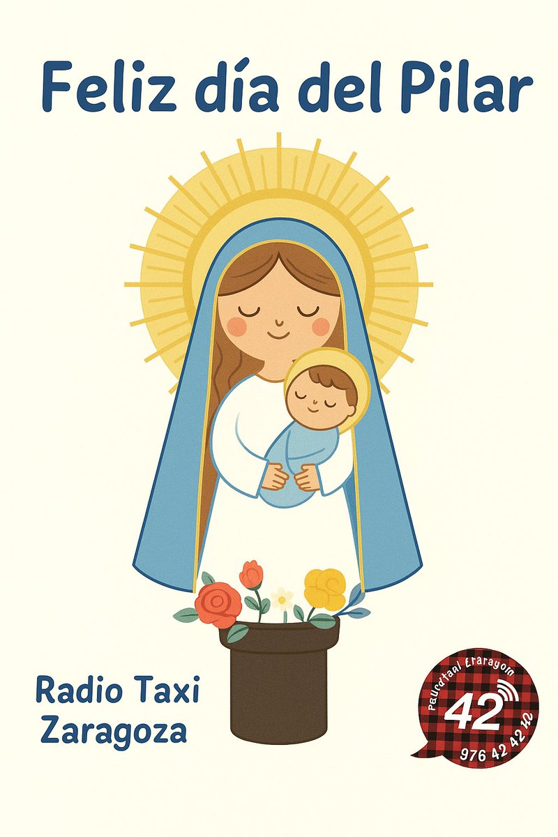 Hoy es el día de nuestra patrona. Hoy es el día grande de nuestro #Pilar25 
Hoy os queremos desear a todos un #FelizDiadelPilar