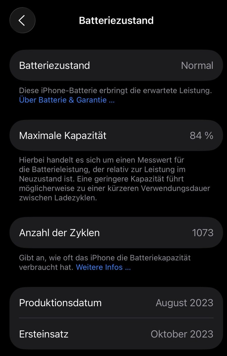 Mein iPhone Akku hat in den letzten 2 Jahren abGEbaut wie der sog. VFL aus Bochum.