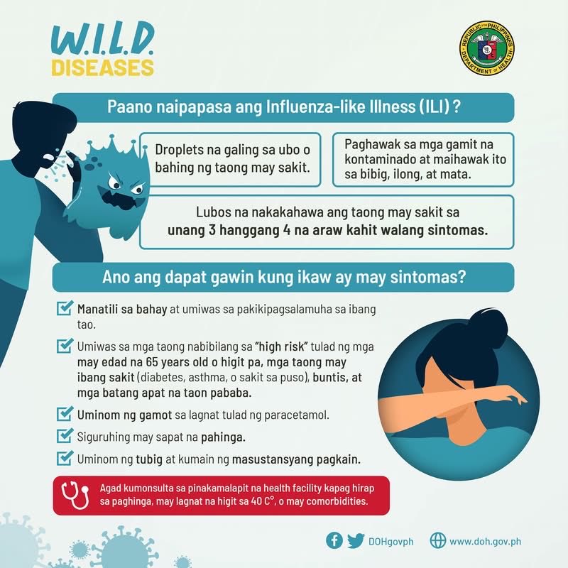 PIADesk's tweet image. Narito ang mahahalagang impormasyon mula sa @DOHgovph upang tayo ay makaiwas na mahawa ng sakit at mga dapat nating gawin kung sakaling tayo ay tamaan nito. 

#IntegratedStateMedia #ISM