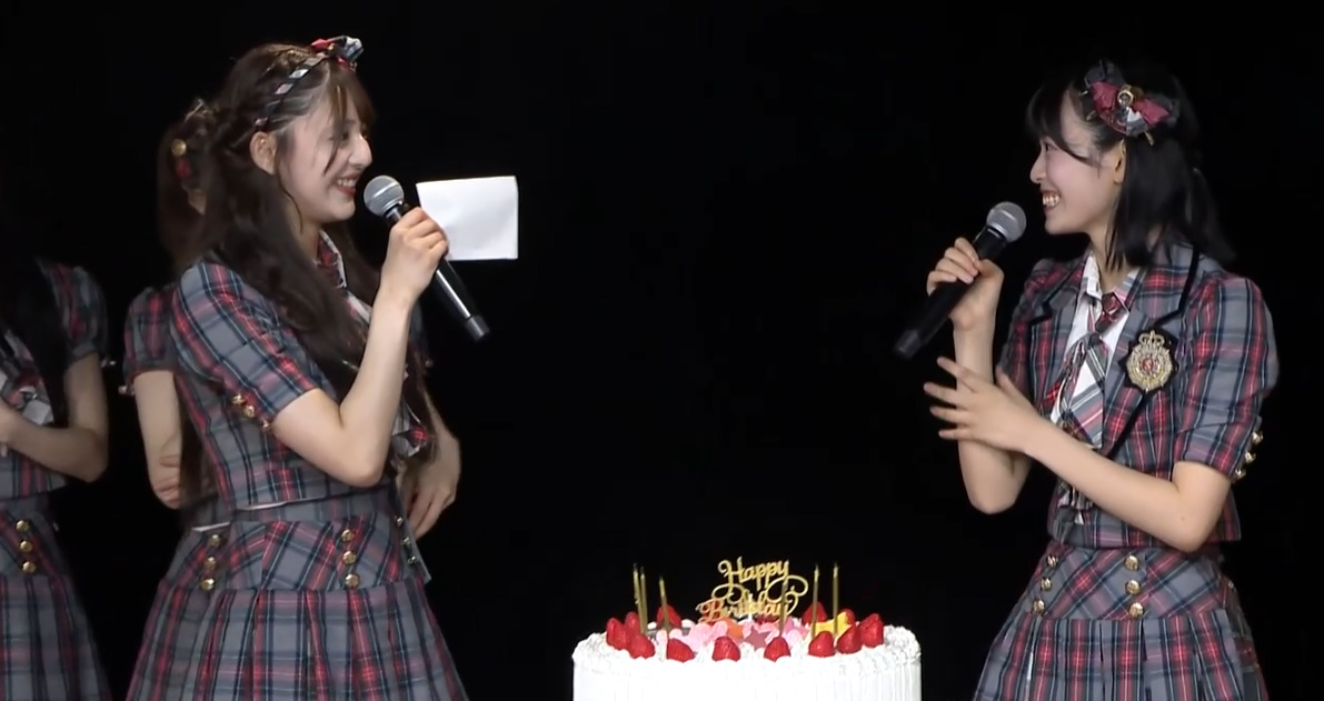 お手紙は　#久保姫菜乃　本人からでした
#新井彩永生誕祭