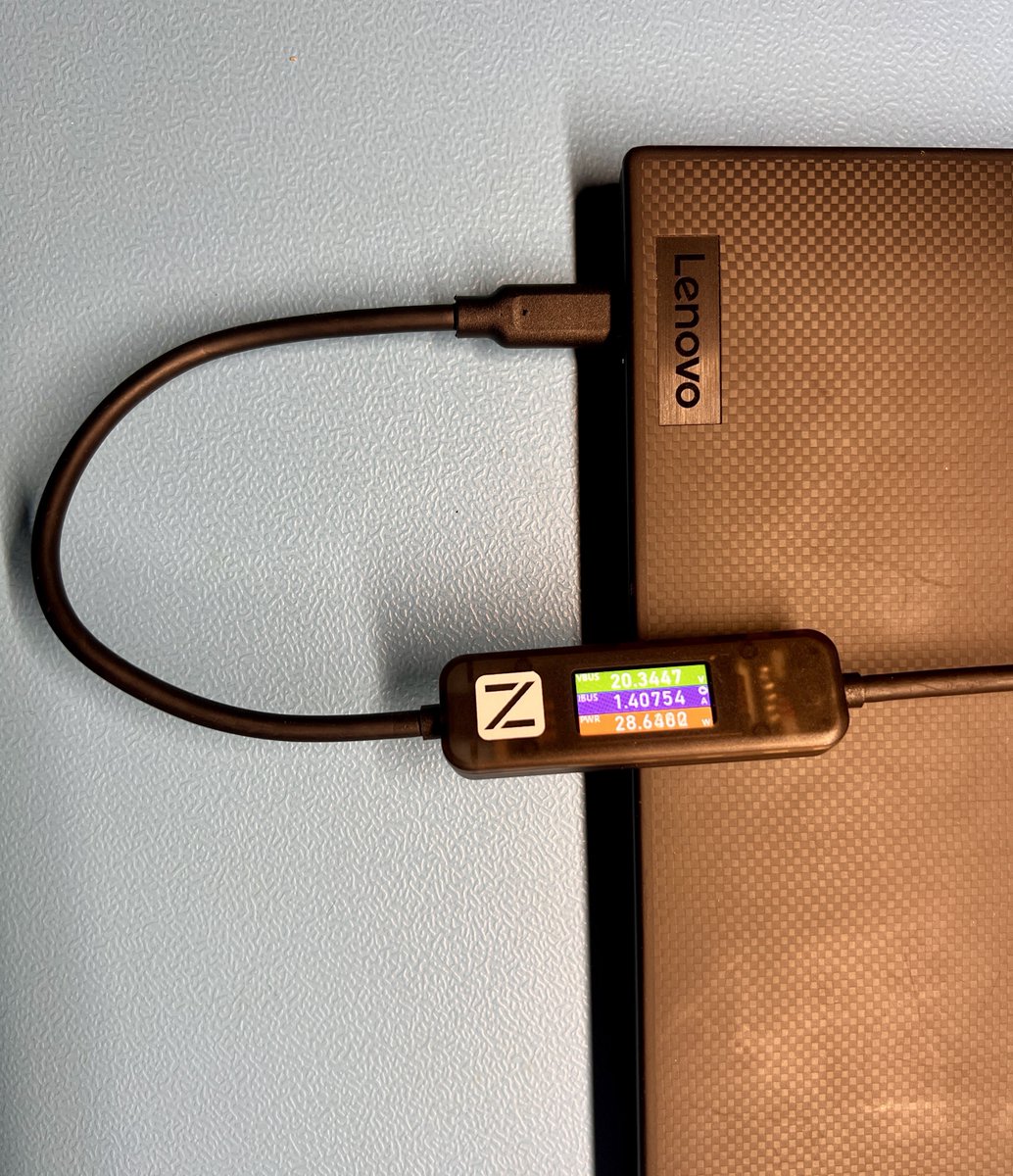 MehdiHacks's tweet image. Anyone else obsessed with knowing how much current their devices draw while charging?
I can&apos;t charge my devices without this visibility.
