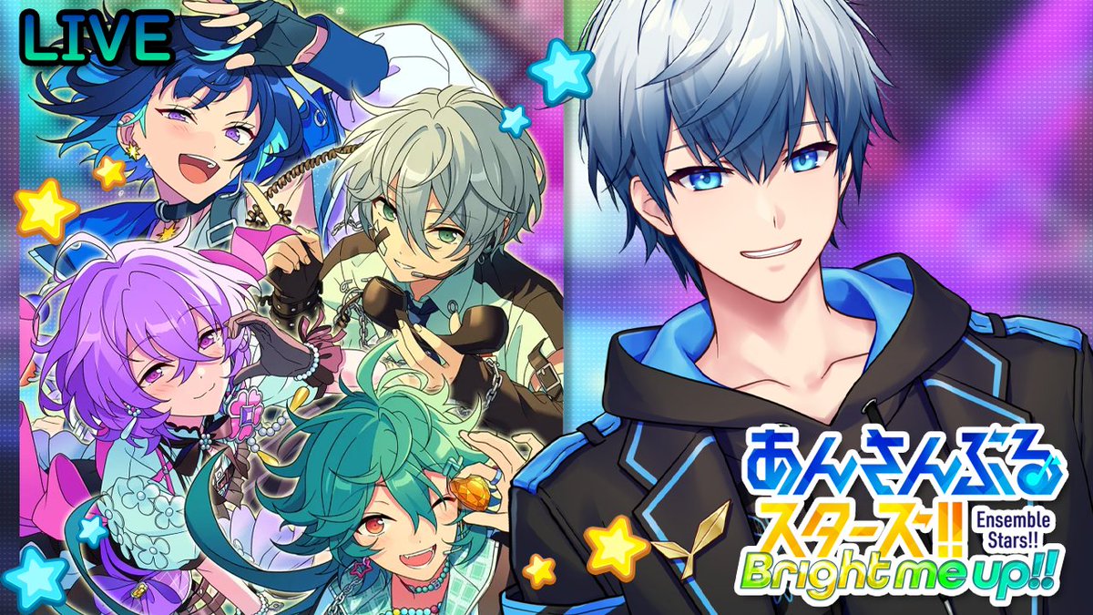 あんスタやってるよ！！
雑談多めの参加型配信！

よかったら一緒にあんスタで遊ばないかい？
みんなの推しを教えてね( ´∀｀ )

youtube.com/live/epqBRZ1lN…

#Vtuber #男性Vtuber #あんスタ #あんスタ好きさんと繋がりたい #あんスタ好きな人と繋がりたい  #斑推し