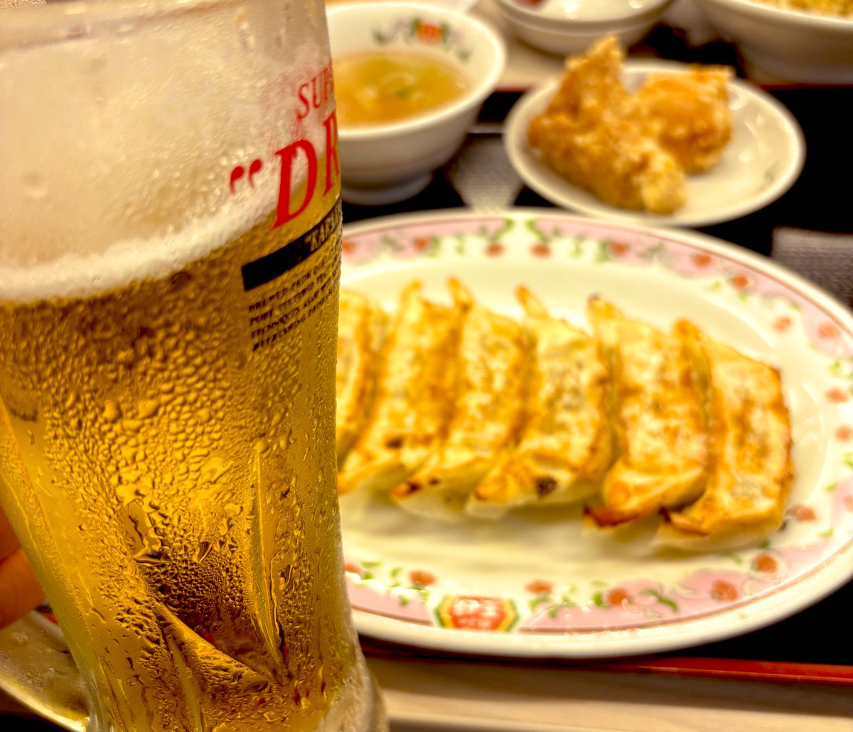 3連休の真ん中🥟
とりあえずお疲れ様ー🍺

#餃子食べたくなぁれ