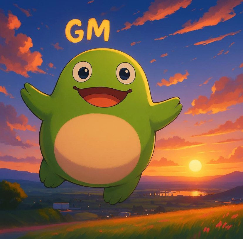 Plebfrogsol's tweet photo. GM https://t.co/DQEGw3xJ6o