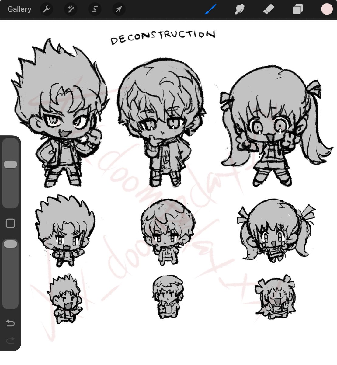 Deconstructing my scrunkles???