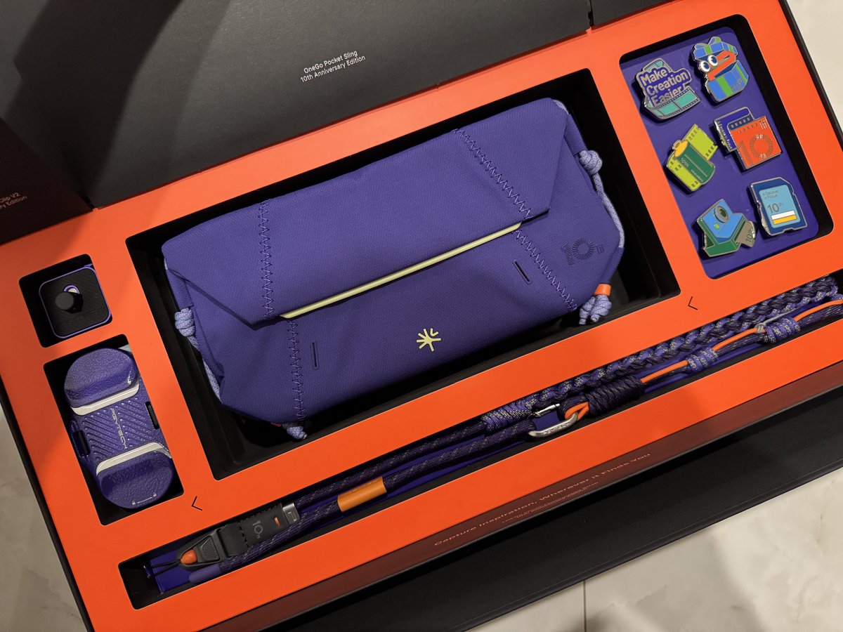 PGYTECH 10TH 記念ボックス カメラアクセサリー Unboxing PGYTECH's 10th Anniversary Box 💙 This special edition