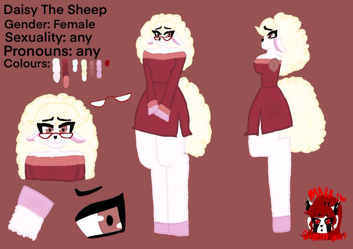 demonwolfcreate's tweet photo. Daisy the Sheep adoptable available now on my Ko fi

$50aud

https://t.co/VxK88YE9FW https://t.co/VW1DSPZQ1i
