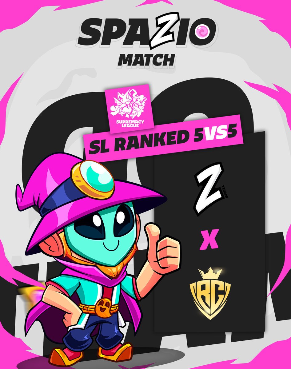 Match Day 👾

Seguimos hoy en la <a href="/CR_Supremacy/">Supremacy League</a> por nuestro 5to encuentro.

Los grandes Humanos se toparán a un increíble equipo:

🆚 | <a href="/Royal_ChampS_/">Royal Champs</a> 
🕰️ | 9:00 🇲🇽 - 11:00 🇻🇪 
🎙️ | <a href="/Sikoodg/">SiKOO</a> 
📡 | twitch.tv/sikoodg

Vamos con todo!

#SpazioTeam