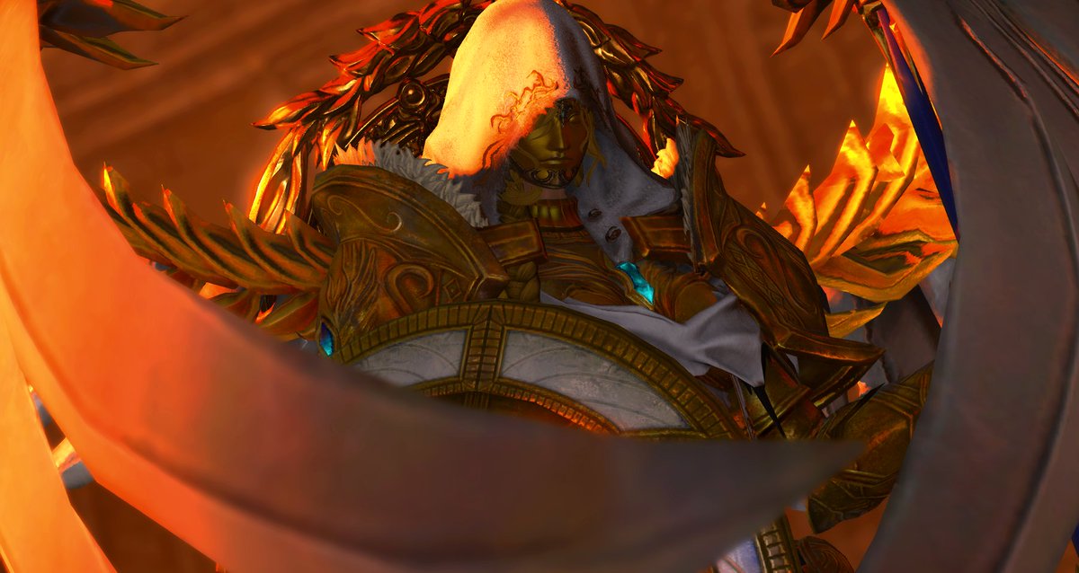 Vault music intensifies. . .