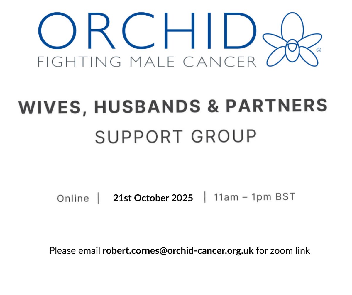 Orchid Male Cancer tweet media