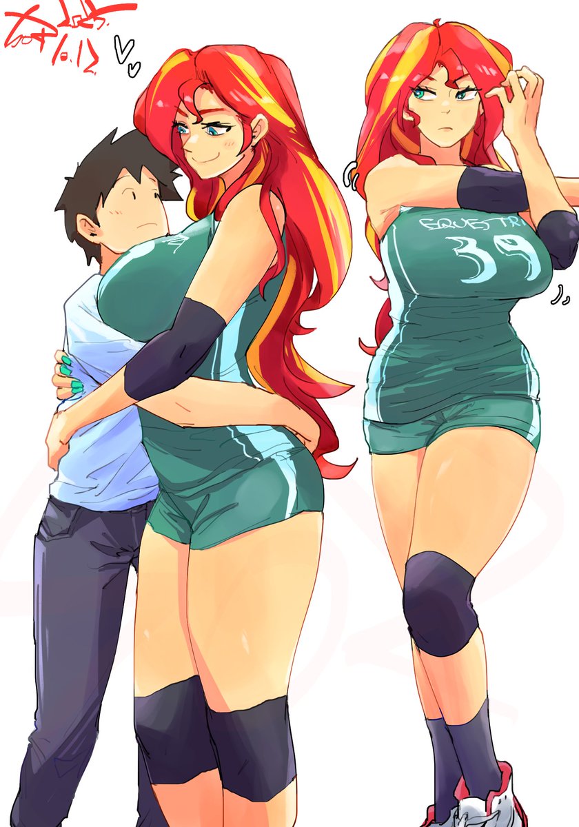 高身長シマが描きたかっただけの絵